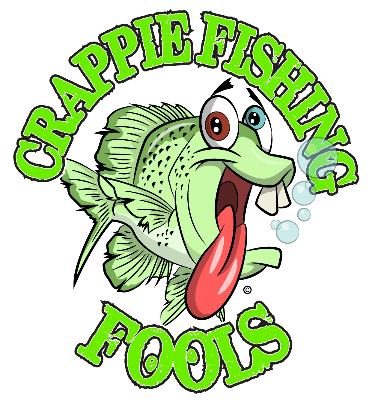 Crappie Fishing Fools Sticker!